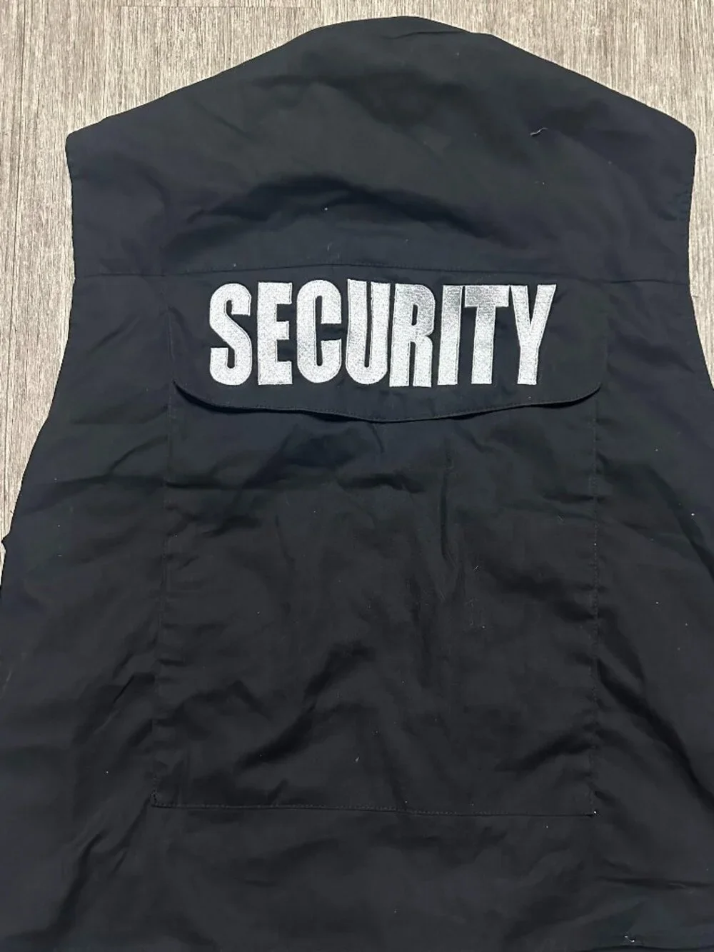 Rothco Ranger Security Tactical Vest Black Pockets Full Zip Mens Size Large